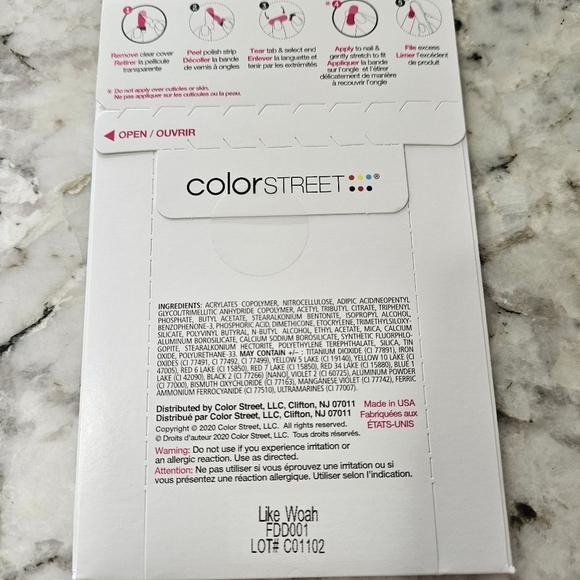 Color Street Nail Polish Strips - Like Woah (turquoise) - Picture 3 of 5